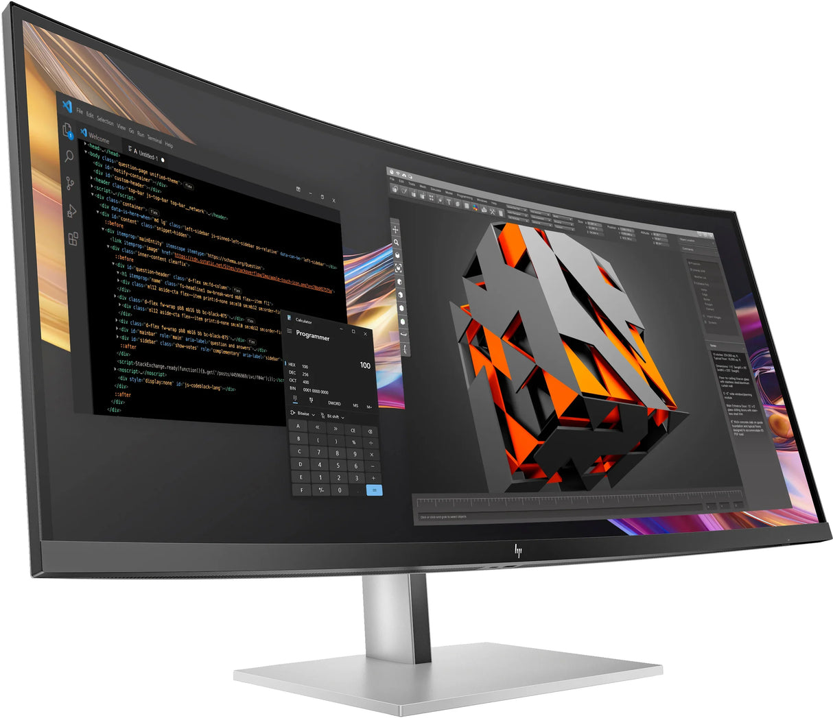 HP 738PU Monitor – 37.5" / WQHD+ / IPS / 60Hz – Business Monitor