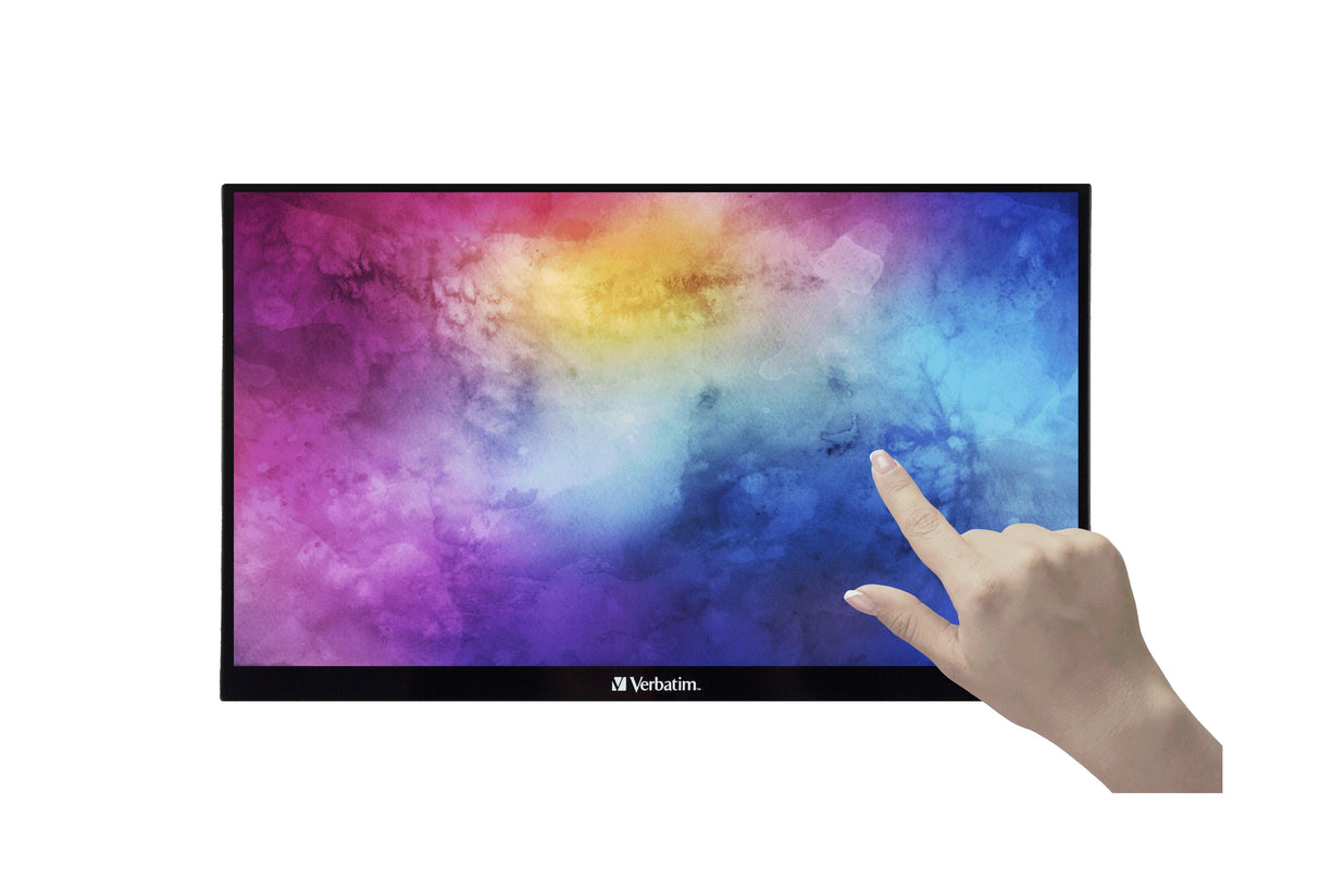 VERBATIM 49591 Monitor – 14" / Full HD / IPS / 60Hz – Business Monitor