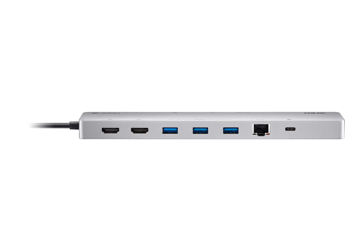 ATEN UH3240-AT – USB-C / 100W PD / 2x HDMI / 3x USB-A / Ethernet – Docking Station