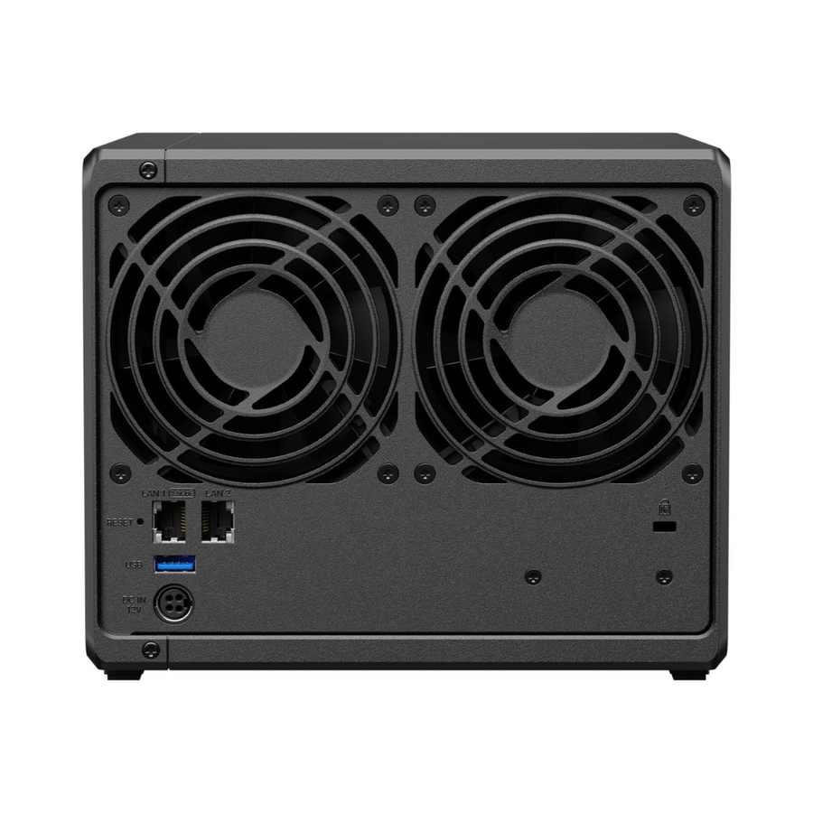 SYNOLOGY DS425+ Synology DS425+, Diskstation, NAS 4-Bay 3.5" Diskless, Intel Celeron J4125 1x1GbE + 1x2.5GbE, 2GB RAM, 2xUSB3.2, 3 Year Warranty