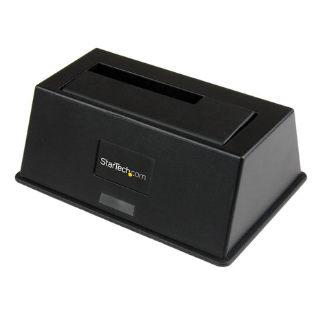 STARTECH Single Bay USB 3.0 to SATA Hard Drive Docking Station | USB 3.0 (5 Gbps) Hard Drive Dock | External 2.5|3.5" SATA I|II|III HDD|SSD Docking Station | Top-Loading Hard Drive Bay (SDOCKU33BV) (SDOCKU33BV)