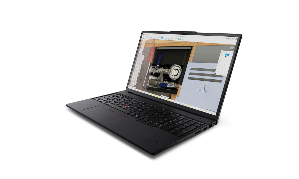 Lenovo ThinkPad P16v Gen 3 Laptop – Intel Core Ultra 7-255H / 32GB DDR5 / 1TB SSD / NVIDIA RTX PRO 1000 Blackwell – Sustainable Business Laptop