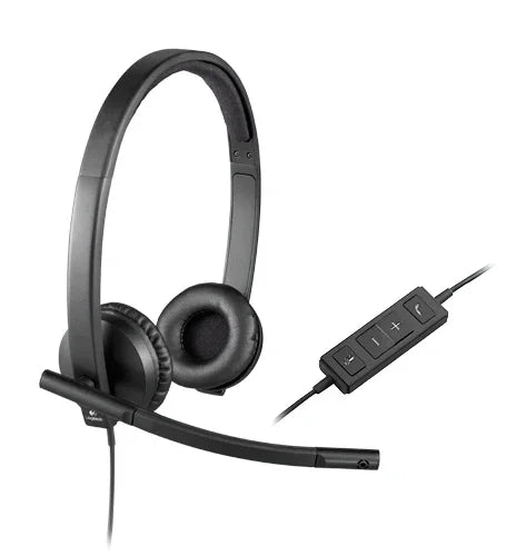LOGITECH H570e – Wired (USB-A) / Office/Call Center / Head-band Headset