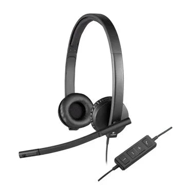 LOGITECH H570e – Wired (USB-A) / Office/Call Center / Head-band Headset