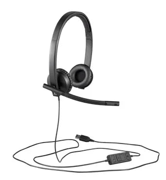 LOGITECH H570e – Wired (USB-A) / Office/Call Center / Head-band Headset