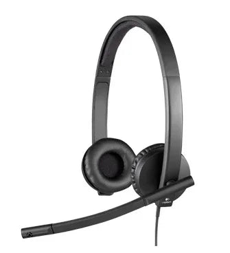 LOGITECH H570e – Wired (USB-A) / Office/Call Center / Head-band Headset