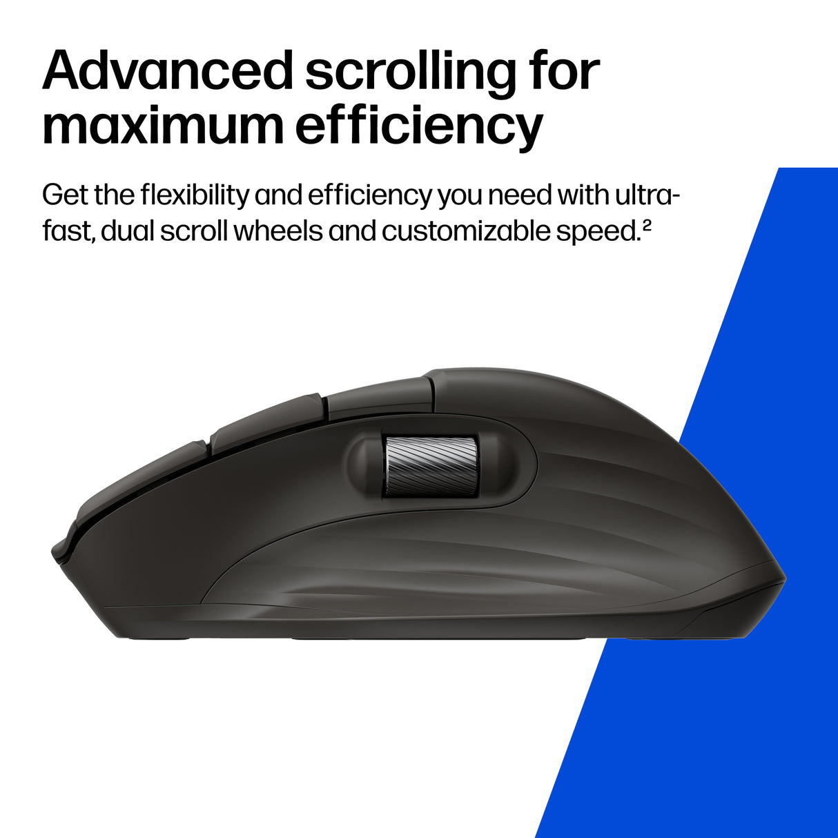 HP 785M – Wireless (Bluetooth + 2.4GHz) / 6000 DPI / Ultra-Fast Scroll – Office Wireless Mouse