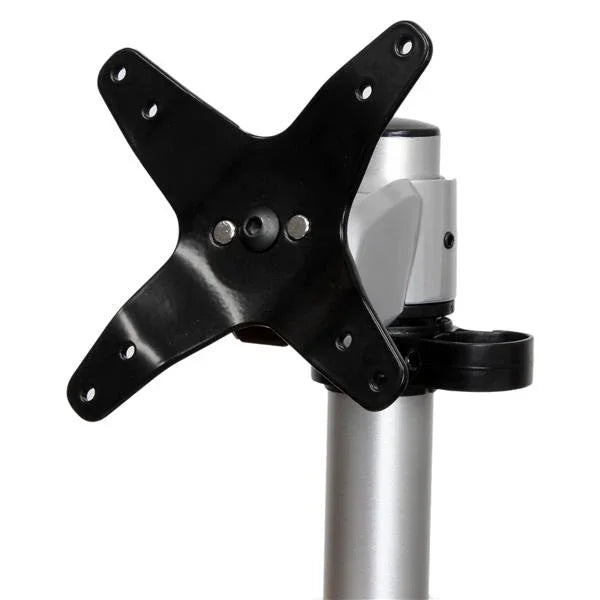 STARTECH Monitor Desk Mount - Adjustable - Supports Monitors Up to 34" (30.9lb|14kg) - Premium Single Screen VESA Monitor Mount - Desk & Grommet Clamp -Silver (ARMPIVOT) (ARMPIVOT)