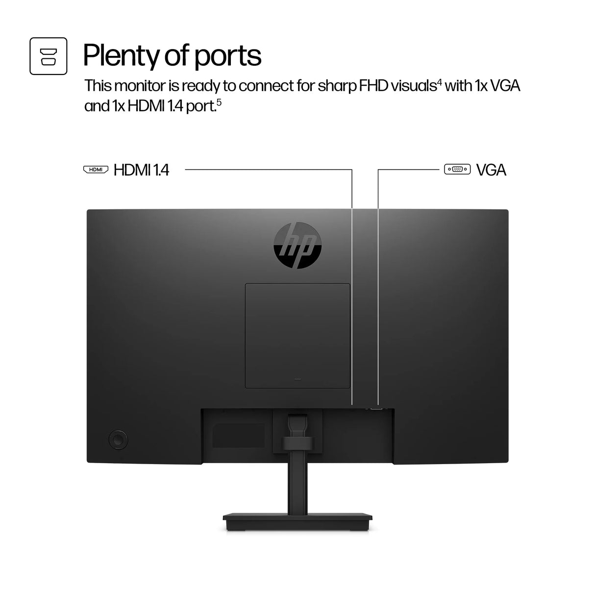 HP 324pv Monitor – 23.8" / Full HD / IPS / 60Hz – Business Monitor