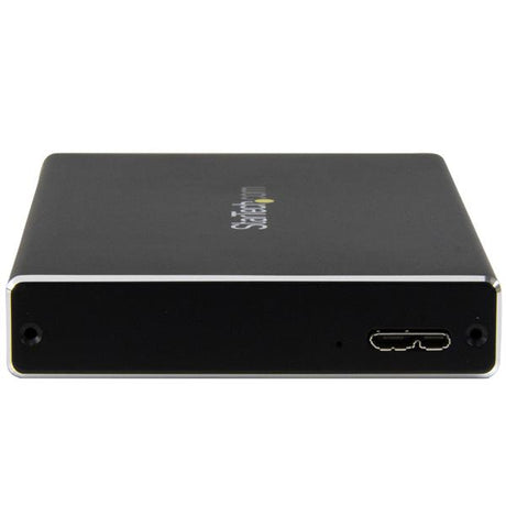 STARTECH USB 3.0 Universal 2.5in SATA III or IDE Hard Drive Enclosure with UASP - Portable External 2.5" SATA or IDE SSD | HDD (UNI251BMU33)