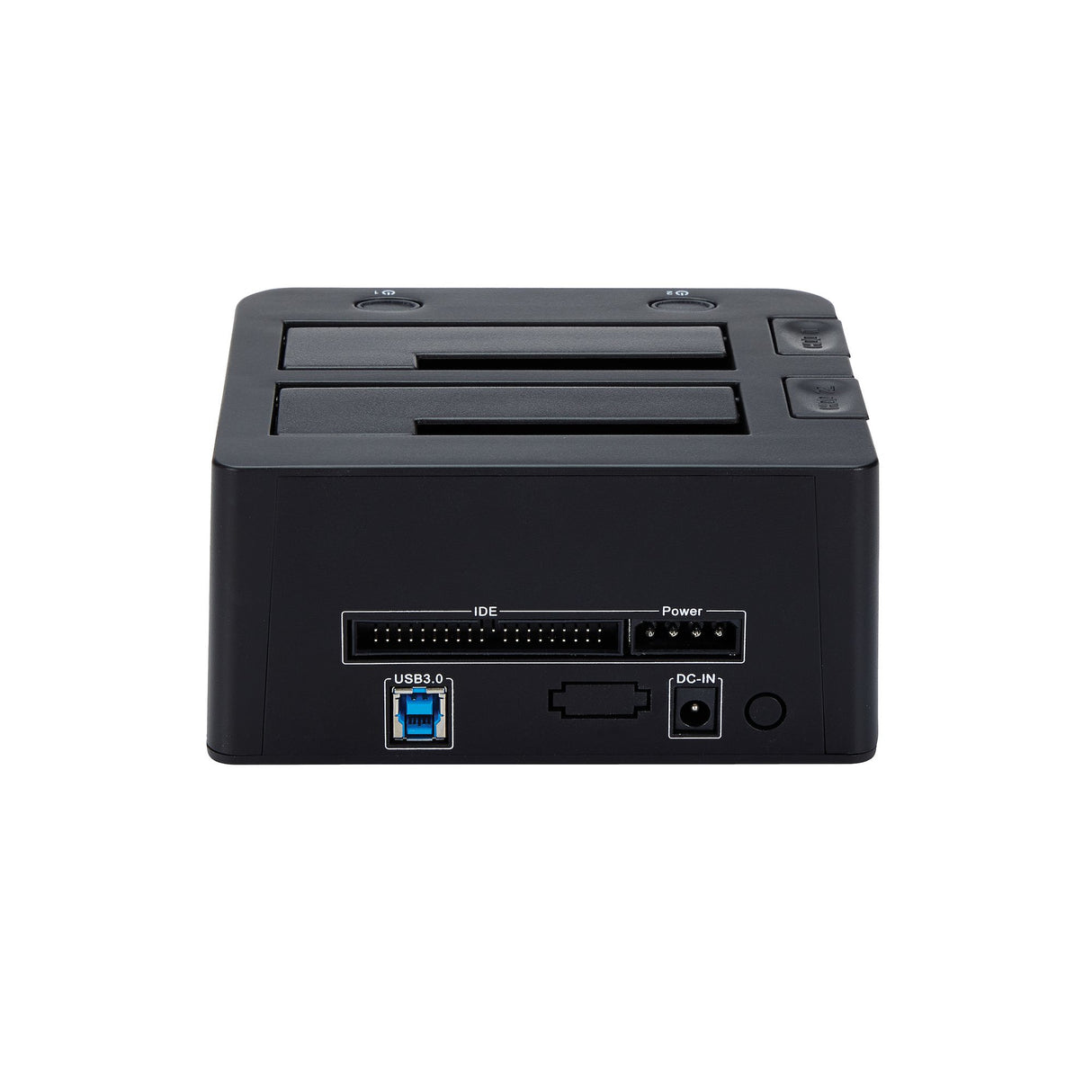 STARTECH Dual-Bay USB 3.0 to SATA and IDE Hard Drive Docking Station | USB Hard Drive Dock | External 2.5|3.5" SATA III | IDE | SSD|HDD Docking Station | Hot-Swap Drive Bays | Top-Loading (UNIDOCKU33) (UNIDOCKU33)