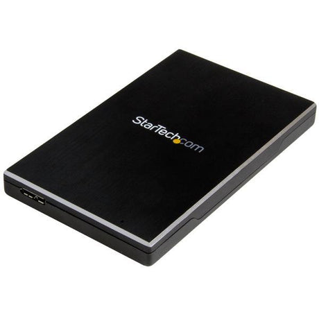 STARTECH 2.5" External Hard Drive Enclosure - Supports UASP - Aluminum - USB 3.1 Enclosure - SSD|HDD Enclosure (S251BMU313)