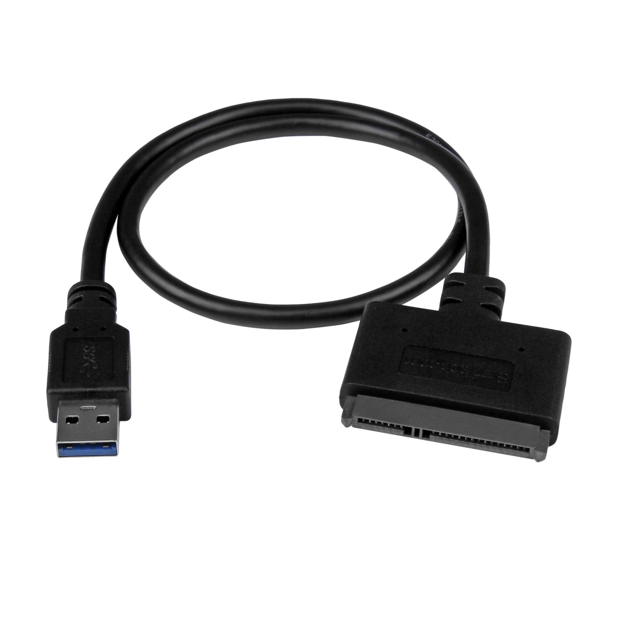 STARTECH USB 3.1 to 2.5" SATA Hard Drive Adapter - USB 3.1 Gen 2 10Gbps with UASP External HDD|SSD Storage Converter (USB312SAT3CB) (USB312SAT3CB)