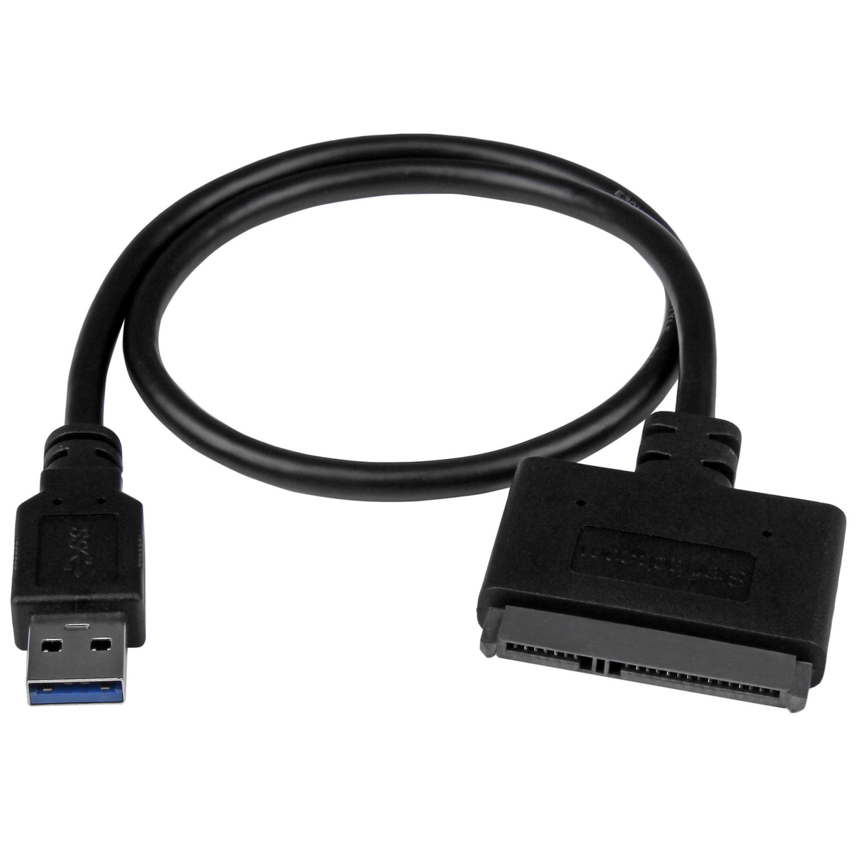 STARTECH USB 3.1 to 2.5" SATA Hard Drive Adapter - USB 3.1 Gen 2 10Gbps with UASP External HDD|SSD Storage Converter (USB312SAT3CB) (USB312SAT3CB)