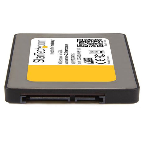 STARTECH CFast Card to SATA Adapter with 2.5" Housing - Supports SATA III (6 Gbps) - CFast Memory Card Converter - OS Independent (CFAST2SAT25)