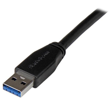 STARTECH 5m 15 ft Active USB 3.0 USB-A to USB-B Cable - M|M - USB A to B Cable - USB 3.1 Gen 1 (5 Gbps) (USB3SAB5M) STARTECH