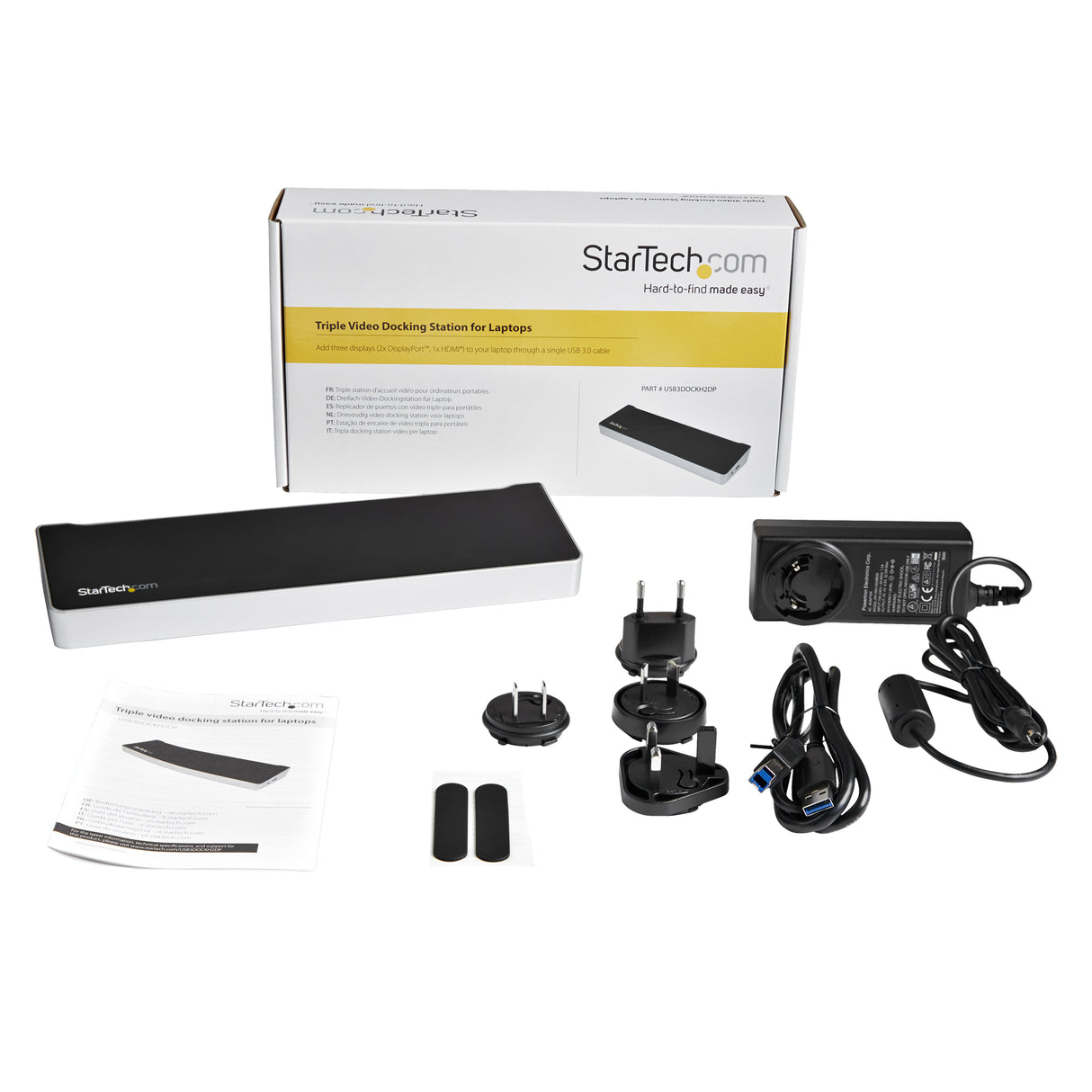 STARTECH Triple Monitor USB 3.0 Docking Station