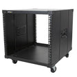 STARTECH 4-Post 9U Mobile Open Frame Server Rack | Network Rack with Wheels | 19" Rolling Rack for Home|Office Narrow Floor Spaces | Small Data Rack for Computer|AV|IT Equipment - TAA (RK960CP) (RK960CP)