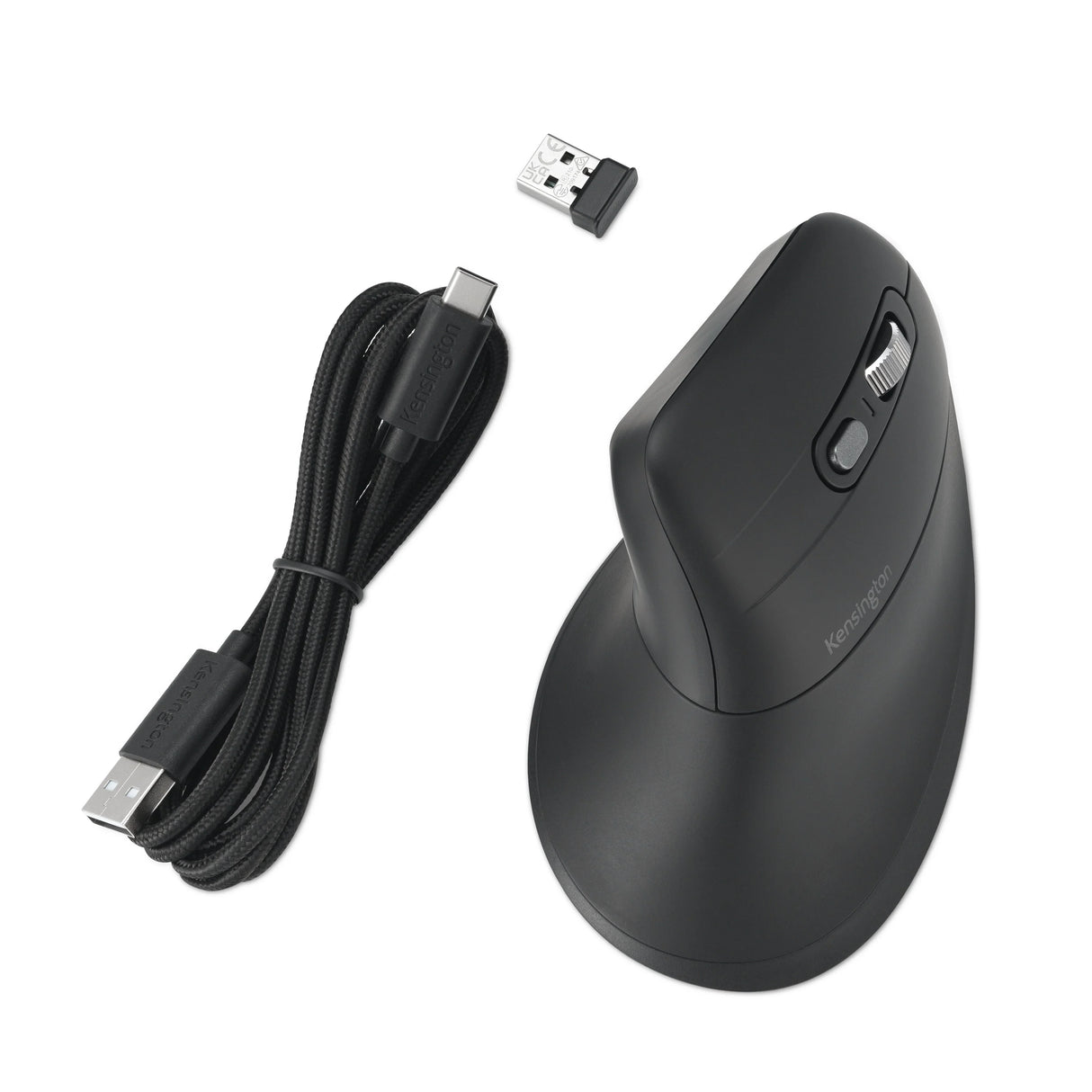 KENSINGTON MY630 EQ – Wireless (Bluetooth + 2.4GHz) / 2400 DPI / Vertical – Ergonomic Mouse