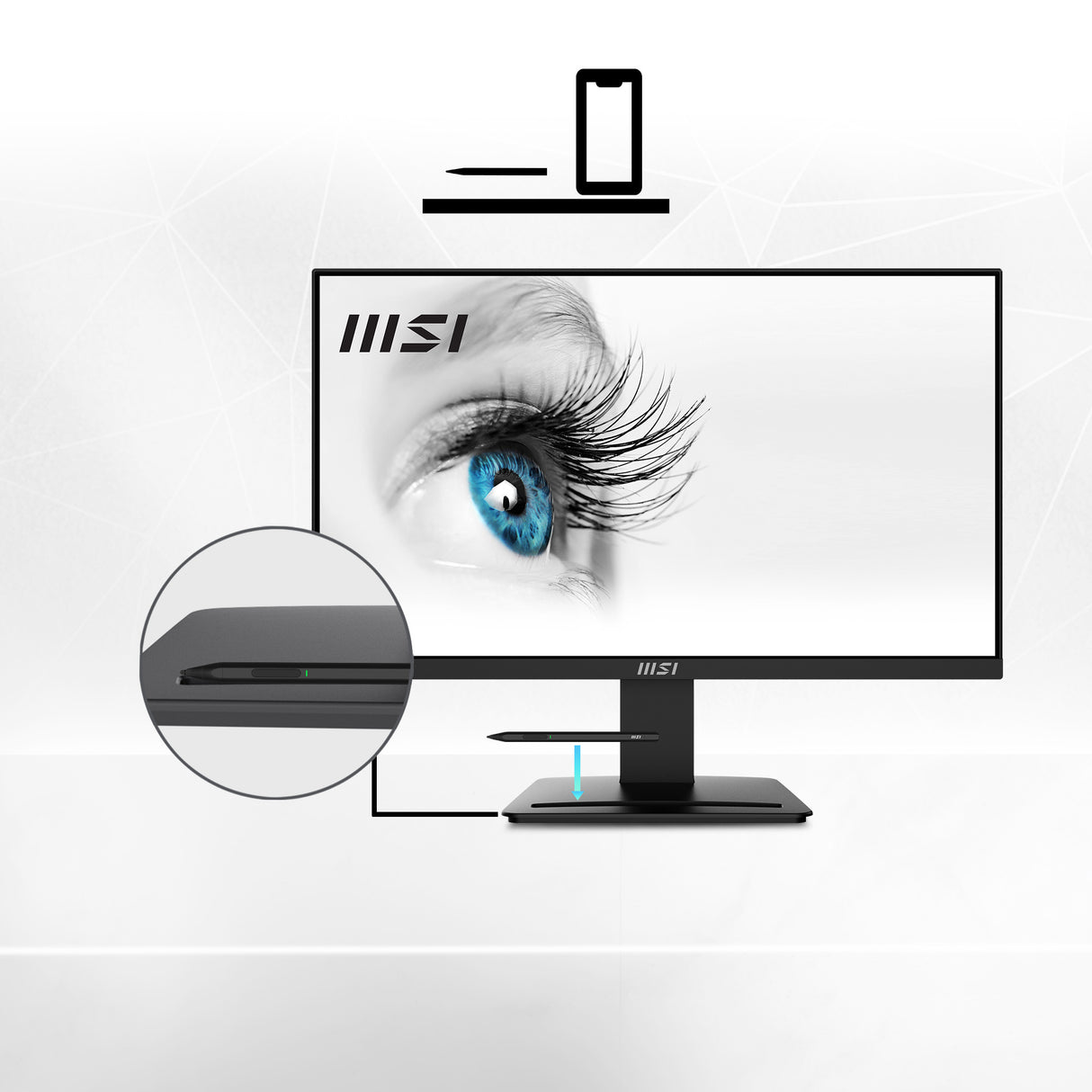 MSI Pro MP2412 Monitor (23.8")