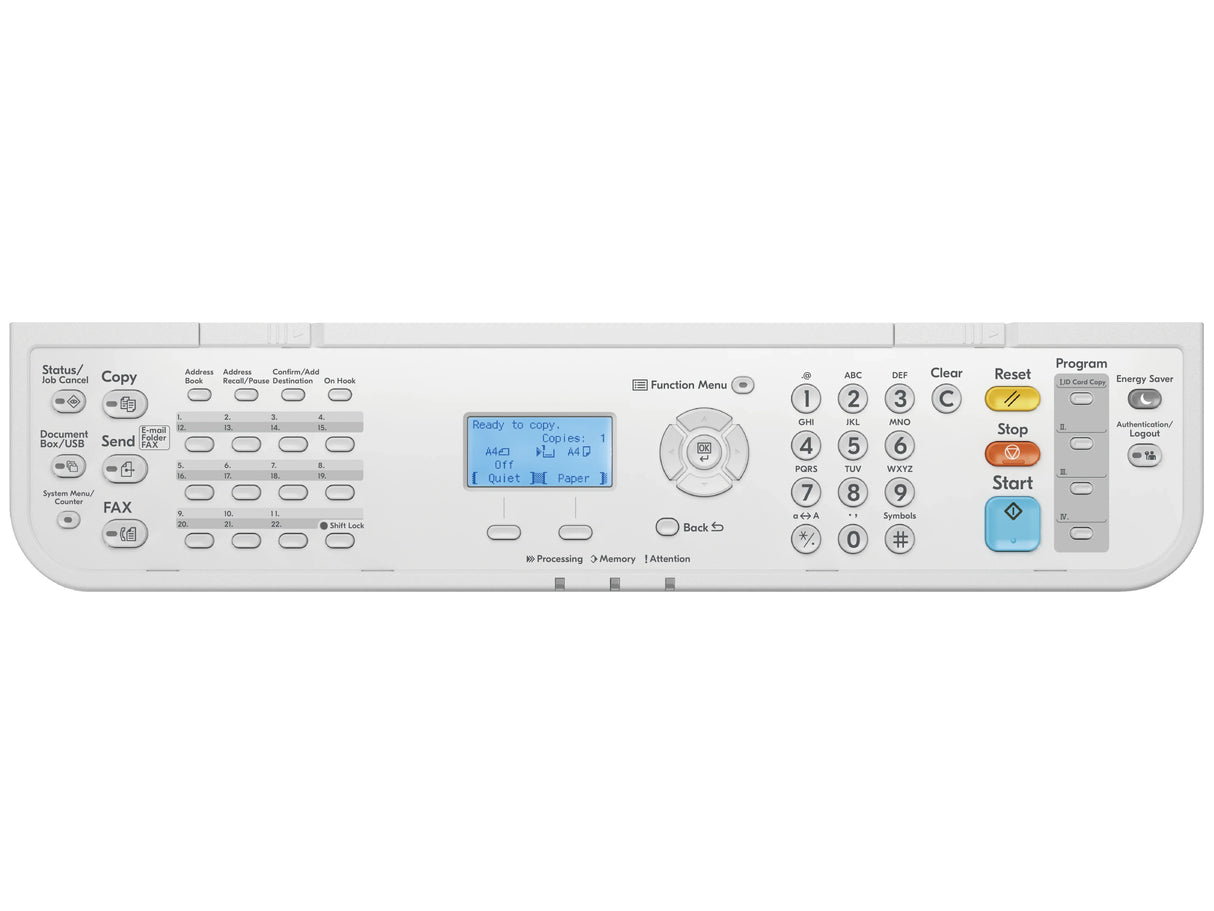 KYOCERA ECOSYS MA4500fx – Print / Scan / Copy / Fax / Laser / Monochrome – 45 PPM MFP