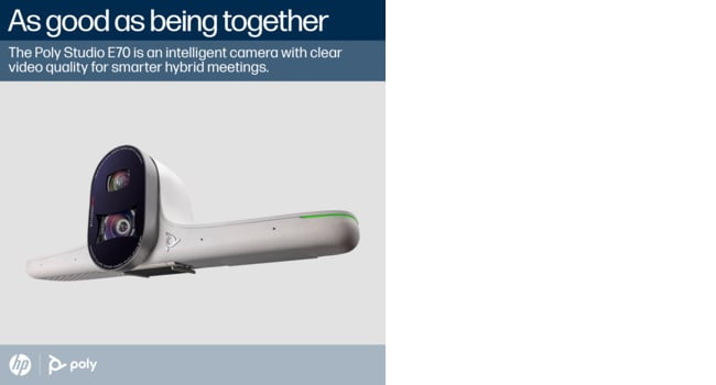 POLY Studio E70 Smart Camera Video Conferencing Camera