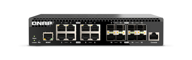 QNAP QSW-M3216R-8S8T Network Switch