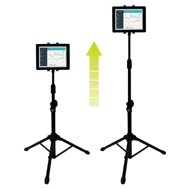 STARTECH Adjustable Tablet Tripod Stand - Portable Tablet Mount - 6.5 to 7.8" W. Tablets - Carrying Bag Included - Tablet Tripod Mount (STNDTBLT1A5T) (STNDTBLT1A5T)