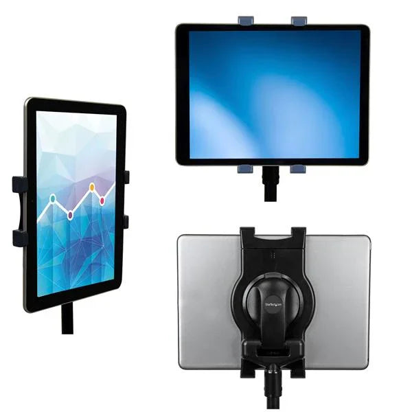 STARTECH Adjustable Tablet Tripod Stand - Portable Tablet Mount - 6.5 to 7.8" W. Tablets - Carrying Bag Included - Tablet Tripod Mount (STNDTBLT1A5T) (STNDTBLT1A5T)