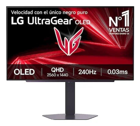 LG 27GX704A-B Monitor – 27" / QHD / OLED / 240Hz – Gaming Monitor