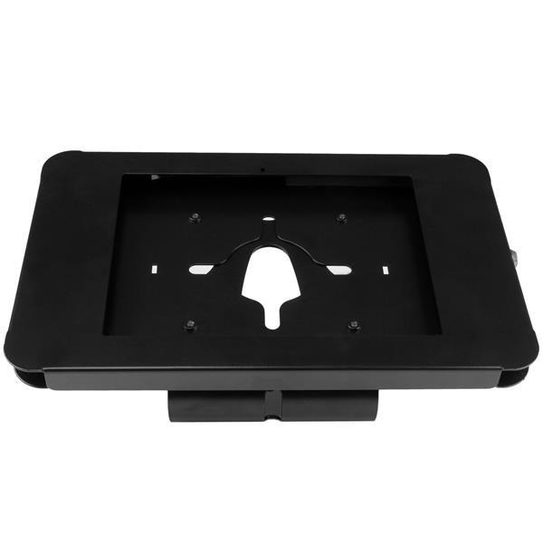 STARTECH Secure Tablet Enclosure Stand- Lockable Anti Theft Steel Desk or Wall Mount for 9.7" iPad | Tablet - VESA Compatible (SECTBLTPOS) (SECTBLTPOS)