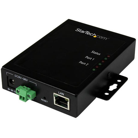 STARTECH 2-Port Serial-to-IP Ethernet Device Serial Server