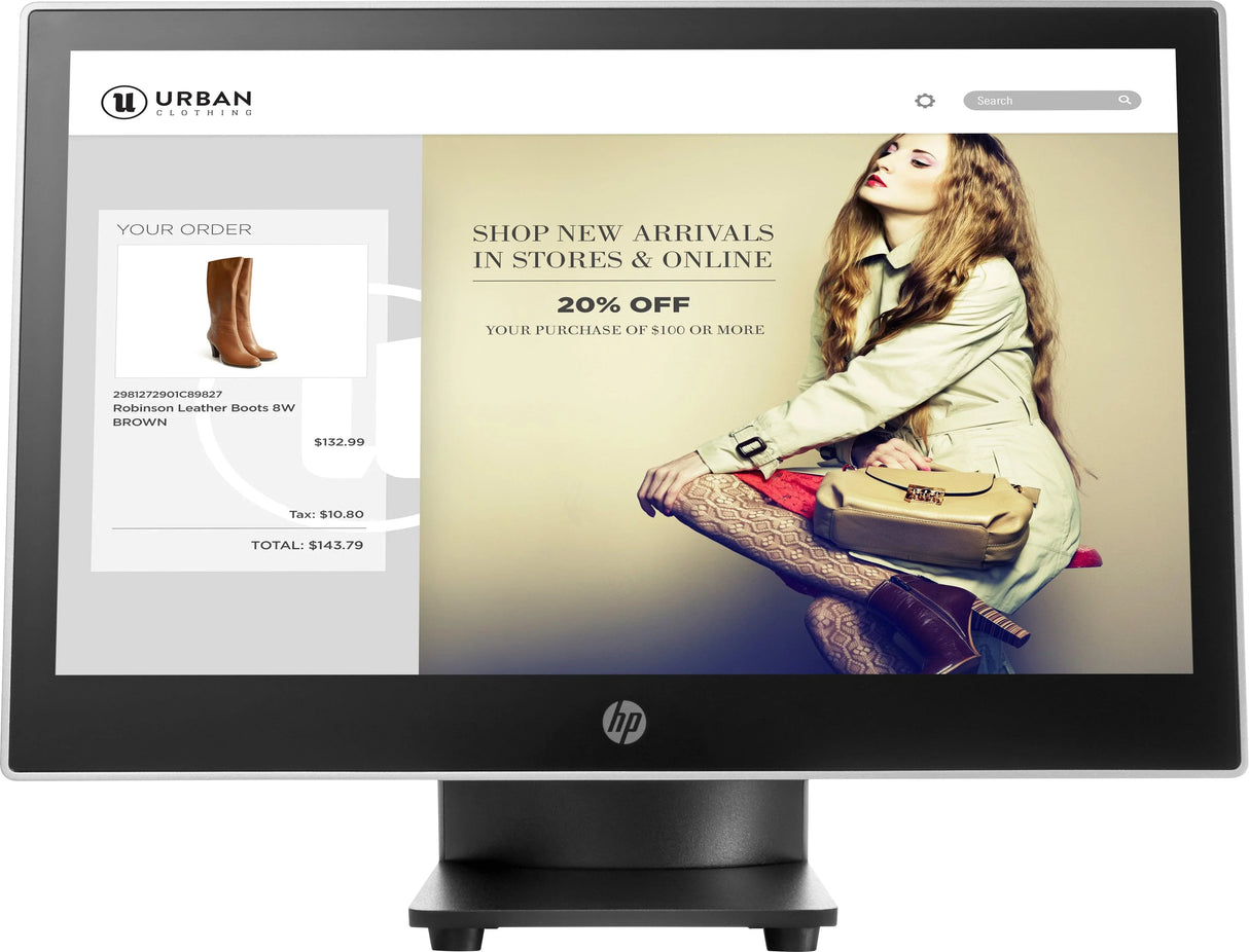 HP L7014t 14" Retail Touch Monitor (T6N32AA)