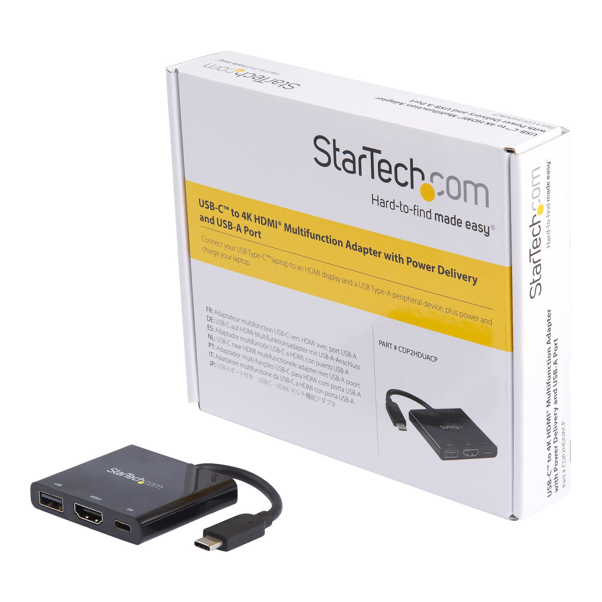 STARTECH USB-C to 4K HDMI Multifunction Adapter