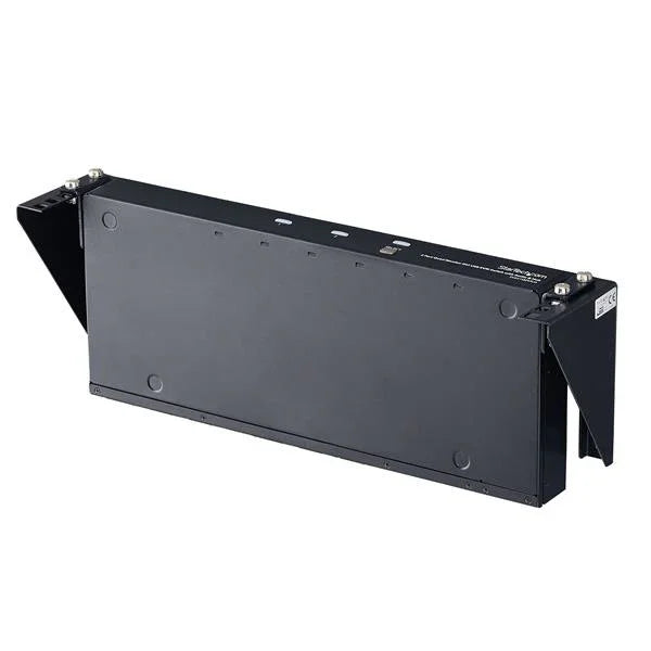 STARTECH 2U Vertical Wall Mount Patch Panel Bracket - Steel Rack Mount Bracket w|Hardware for 19" Network | Server and Data Equipment (RK219WALLV) (RK219WALLV)