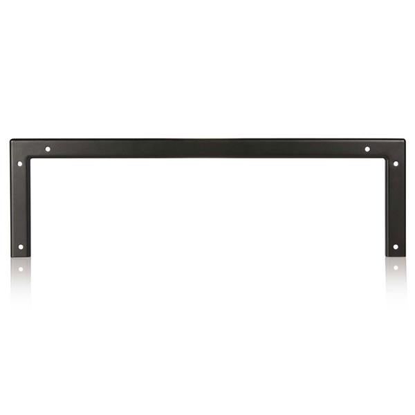 STARTECH 2U Vertical Wall Mount Patch Panel Bracket - Steel Rack Mount Bracket w|Hardware for 19" Network | Server and Data Equipment (RK219WALLV) (RK219WALLV)