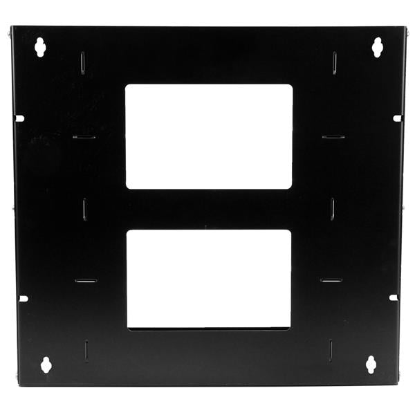 STARTECH 8U Open Frame Wall Mount Network Rack w| Built in Shelf - 2-Post Adjustable Depth (12" to 18") Equipment Rack - 75.2lbs (WALLSHELF8U) (WALLSHELF8U)