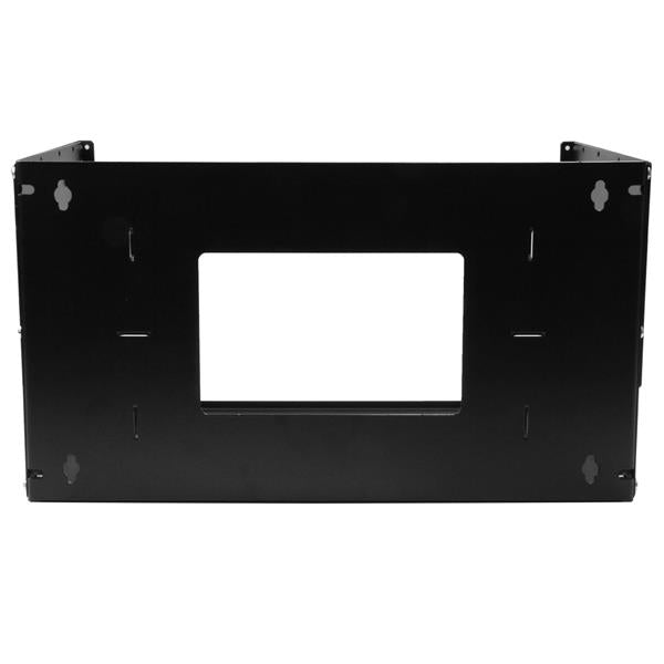 STARTECH 4U Open Frame Wall Mount Network Rack w| Built in Shelf - 2-Post Adjustable Depth (12" to 18") Equipment Rack - 75.2lbs (WALLSHELF4U) (WALLSHELF4U)