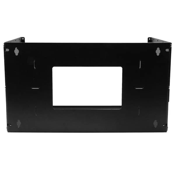 STARTECH 4U Open Frame Wall Mount Network Rack w| Built in Shelf - 2-Post Adjustable Depth (12" to 18") Equipment Rack - 75.2lbs (WALLSHELF4U) (WALLSHELF4U)