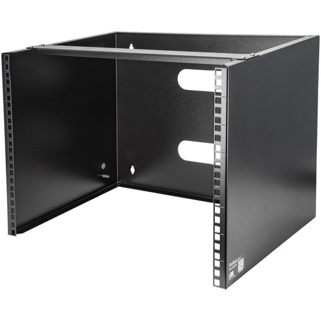 STARTECH 8U Wall Mount Patch Panel Bracket - 13.75" Deep - 19" Patch Panel Rack for Shallow Network Equipment- 80lbs Capacity (WALLMOUNT8) (WALLMOUNT8)