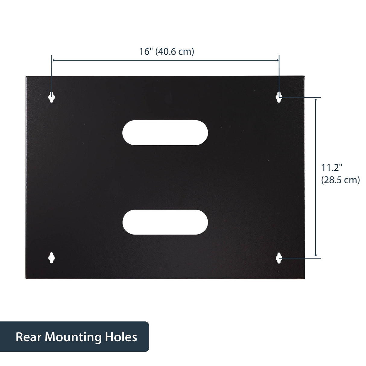 STARTECH 8U Wall Mount Patch Panel Bracket - 13.75" Deep - 19" Patch Panel Rack for Shallow Network Equipment- 80lbs Capacity (WALLMOUNT8) (WALLMOUNT8)