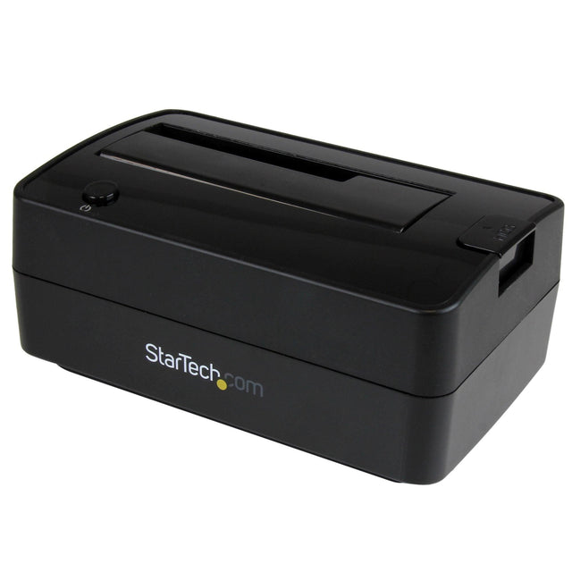 STARTECH Single Bay USB 3.1 | eSATA to SATA Hard Drive Docking Station | USB 3.1 (10 Gbps) Hard Drive Dock | External 2.5|3.5" SATA III HDD|SSD Top-Loading Hard Drive Bay (SDOCKU313E) (SDOCKU313E)