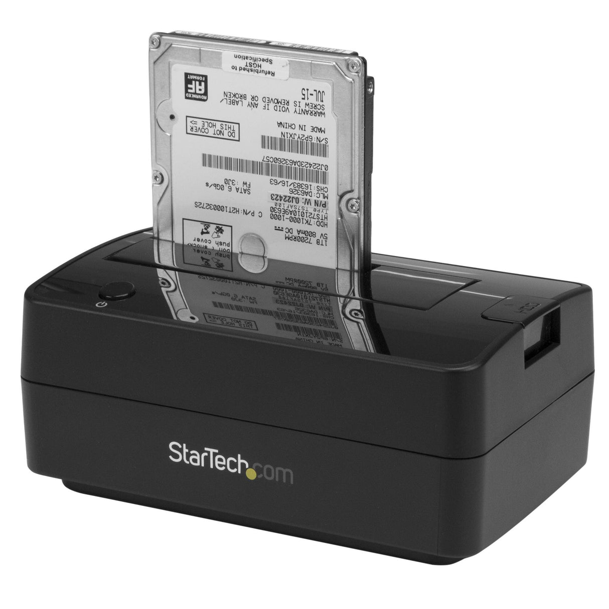 STARTECH Single Bay USB 3.1 | eSATA to SATA Hard Drive Docking Station | USB 3.1 (10 Gbps) Hard Drive Dock | External 2.5|3.5" SATA III HDD|SSD Top-Loading Hard Drive Bay (SDOCKU313E) (SDOCKU313E)