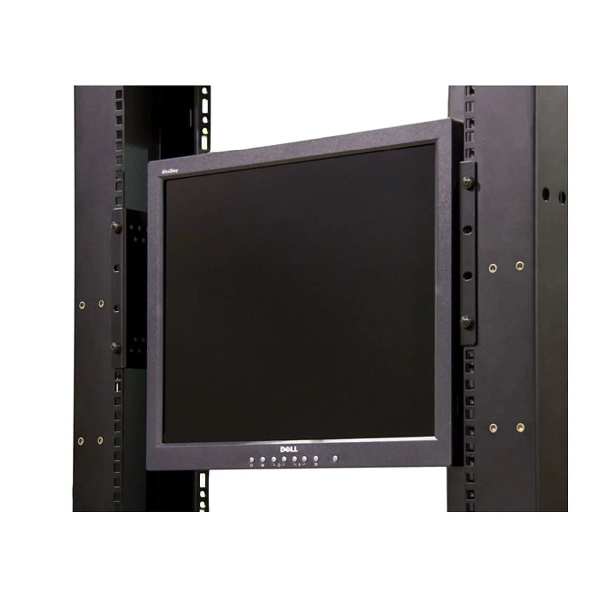 STARTECH 4U Universal VESA LCD Monitor Mounting Bracket for 19" Rack or Cabinet - TAA Compliant - Cold-Pressed Steel Bracket (RKLCDBK) (RKLCDBK)