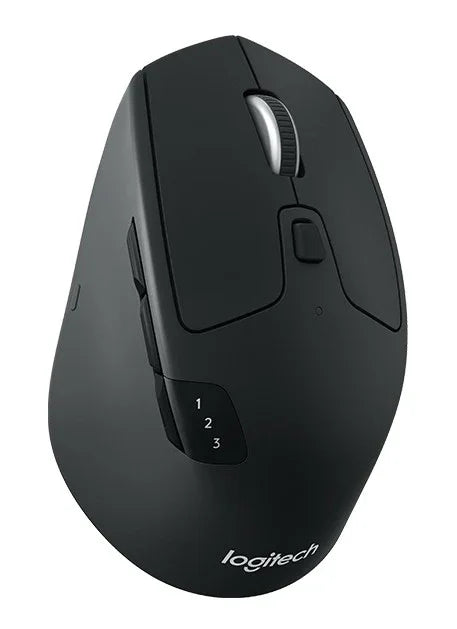 LOGITECH M720 – Wireless (Bluetooth + 2.4GHz) / 1000 DPI / Multi-Device – Office Wireless Mouse