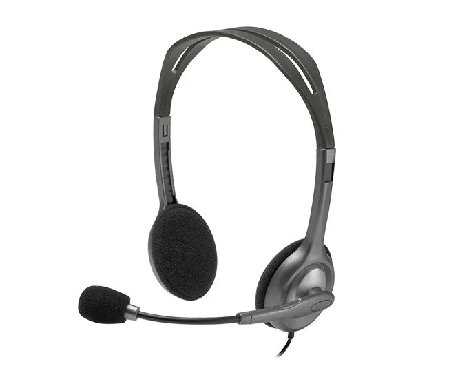 LOGITECH H110 – Wired (3.5mm) / Stereo / Office – Head-band Headset
