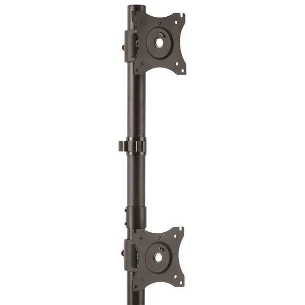 STARTECH Desk Mount Dual Monitor Mount - Vertical - Steel Dual Monitor Arm - For VESA Mount Monitors up to 27" - Adjustable (ARMDUALV) (ARMDUALV)