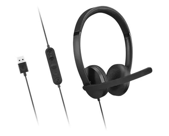 Lenovo 4XD1P83425 – Wired (USB-A) / Stereo / Office – Head-band Headset