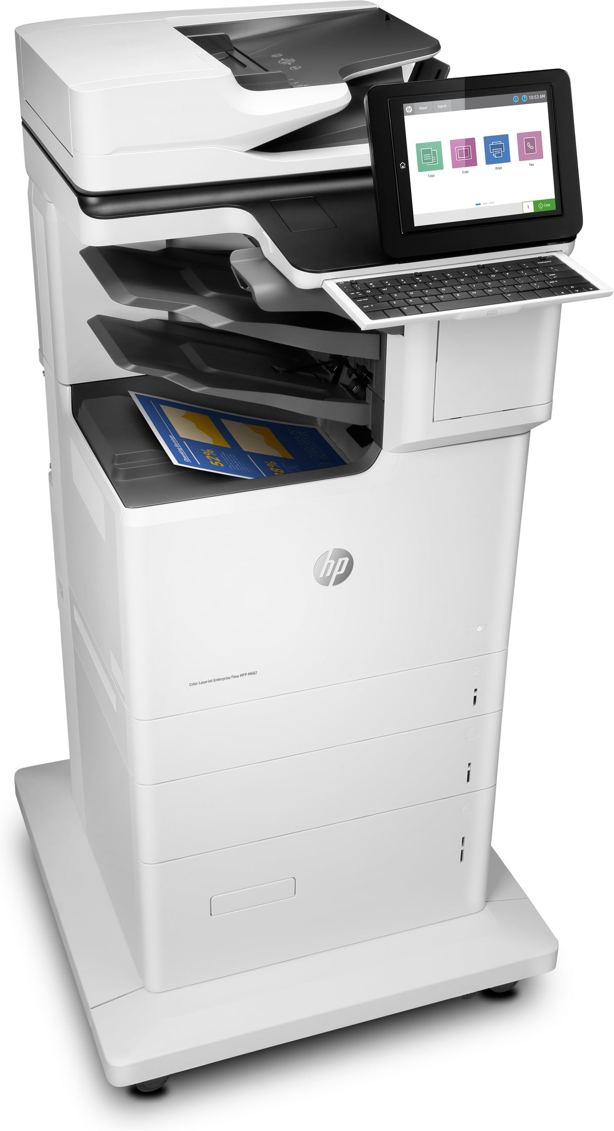 HP Color LaserJet Enterprise Flow M682z Multifunction Printer