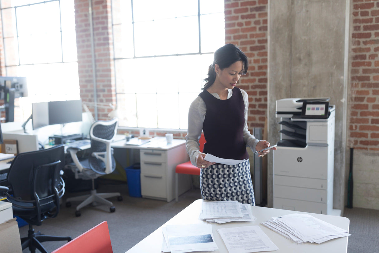 HP Color LaserJet Enterprise MFP M681f | Laser | 47ppm | A4 | 1200MHz | 1500MB | 8" CGD (J8A11A)